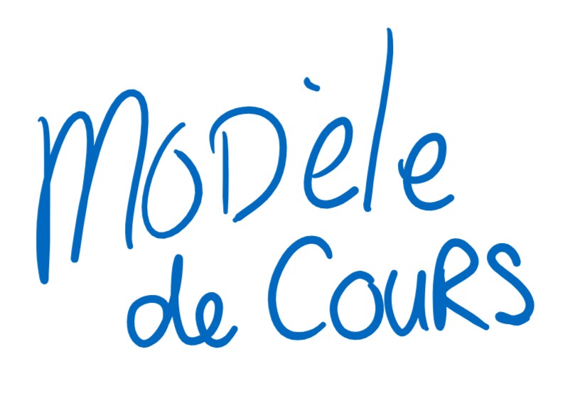 MODÈLE de cours Amélioré 2027